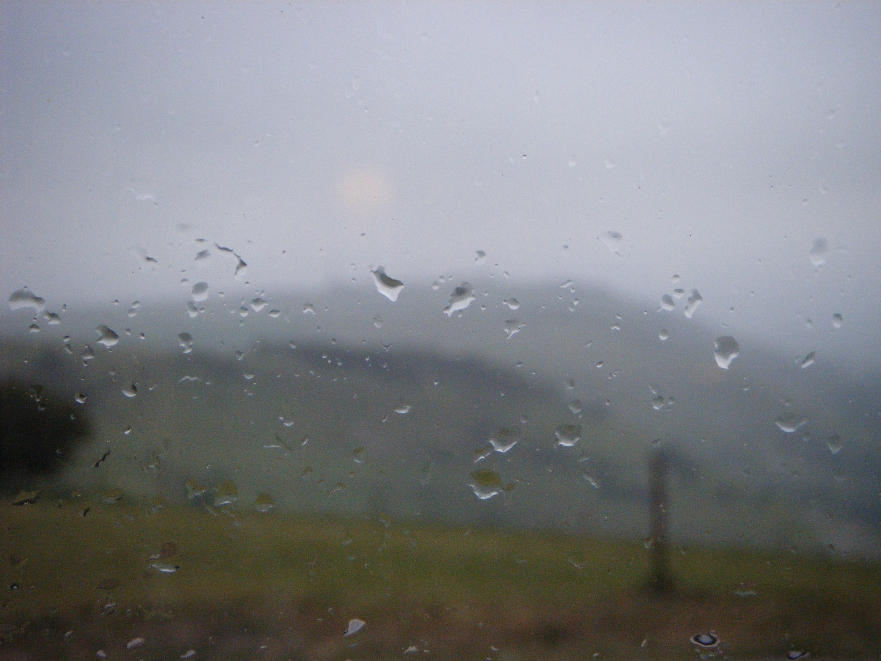 Rain South Downs